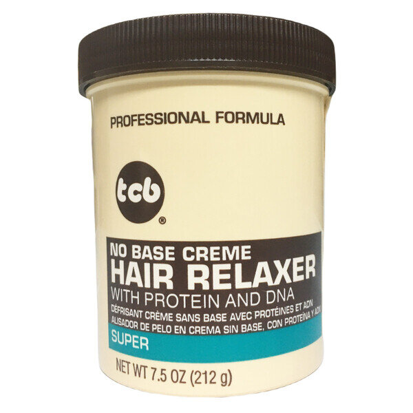 TCB No Base Creme Hair Relaxer Super 7.5 oz